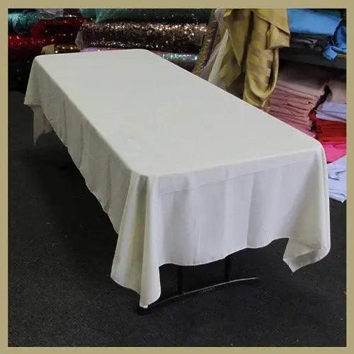 Rectangle Poly Poplin Tablecloth Amazing Warehouse inc.