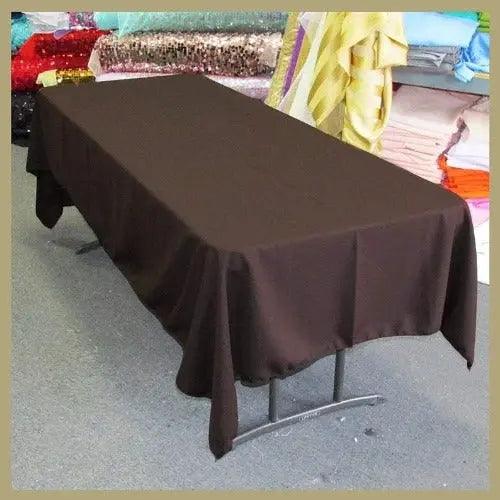 Rectangle Poly Poplin Tablecloth Amazing Warehouse inc.