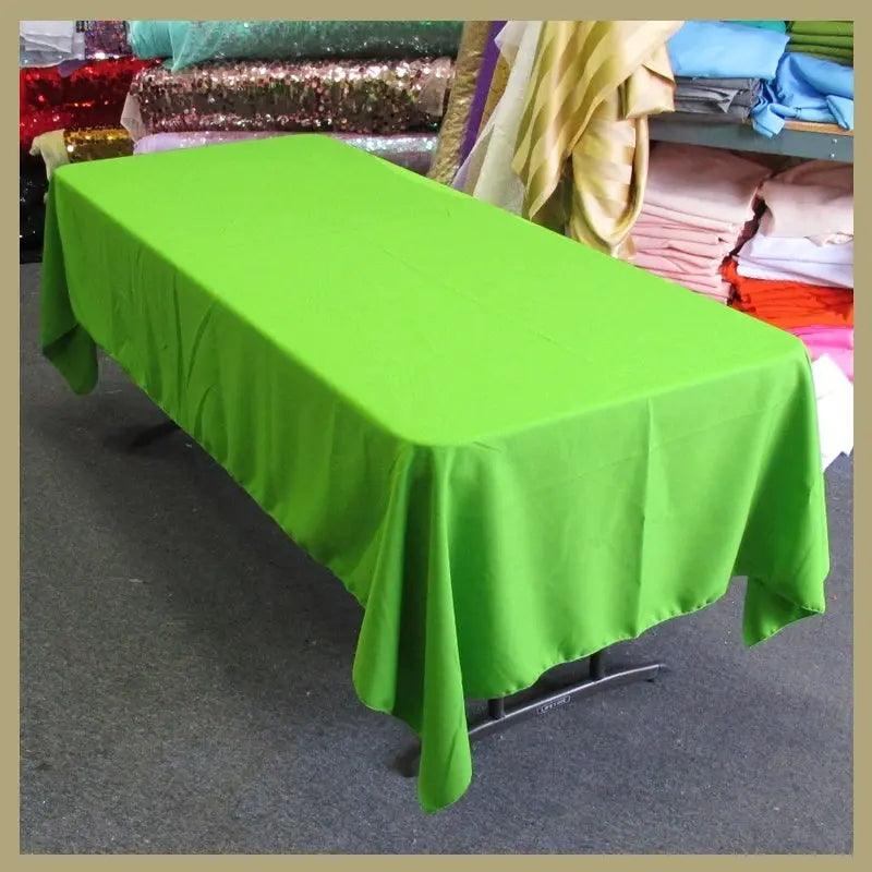 Rectangle Poly Poplin Tablecloth Amazing Warehouse inc.