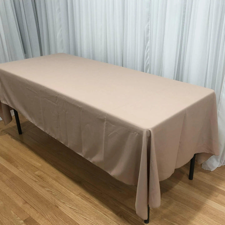 Rectangle Poly Poplin Tablecloth Amazing Warehouse inc.
