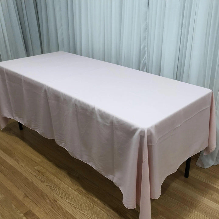 Rectangle Poly Poplin Tablecloth Amazing Warehouse inc.