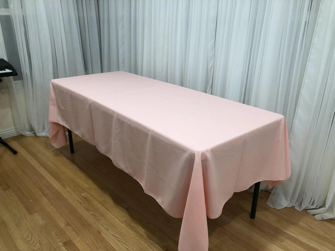 Rectangle Poly Poplin Tablecloth Amazing Warehouse inc.