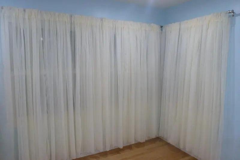 Sheer Curtain 110"W X 80"H Amazing Warehouse inc.