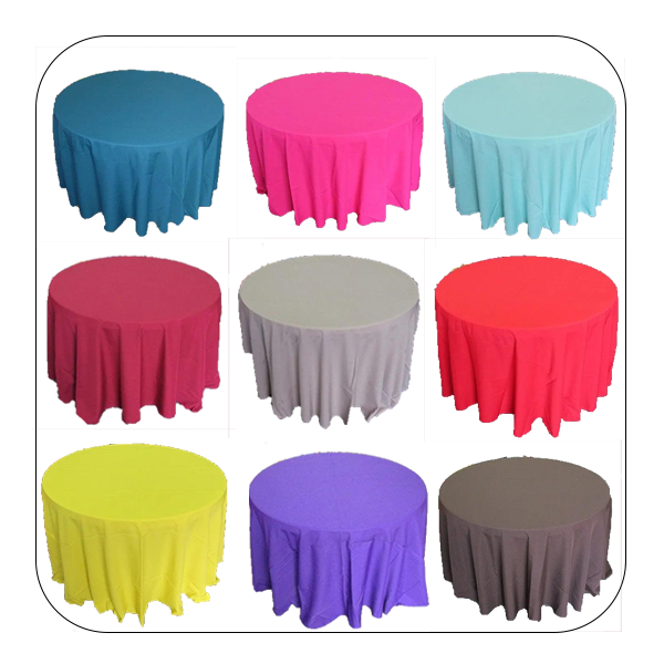 Polyester Tablecloth - Round - 108''