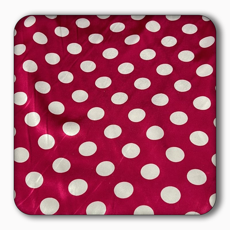 Satin Polka Dot 1'' - Sold by the Yard