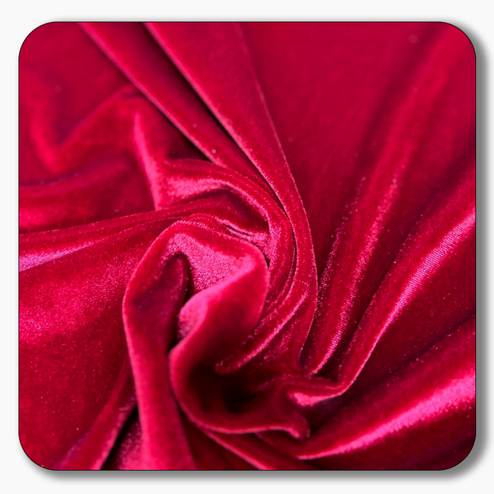 5 Yards Stretch Velvet Wholesale
