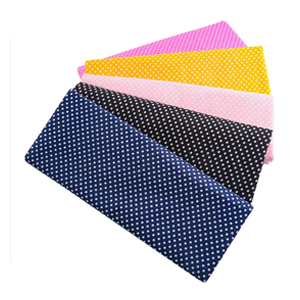 Small Polka Dot Poly Cotton Fabric - Sold by the Yard